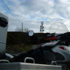 05 The ugly communications mast at Lough an Lea