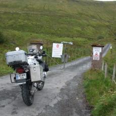 09-21 The gates to Truskmore T V mast